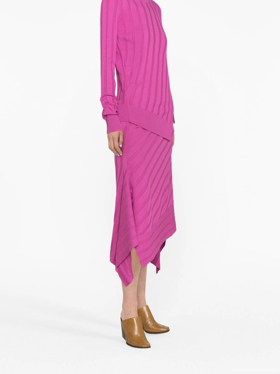 Affordable Stella knitted Women asymmetric McCartney top 0713